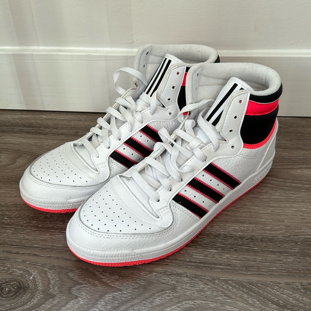 Adidas Originals Top Ten RB High White Black/Turbo Men’s Sneakers Size 11.5